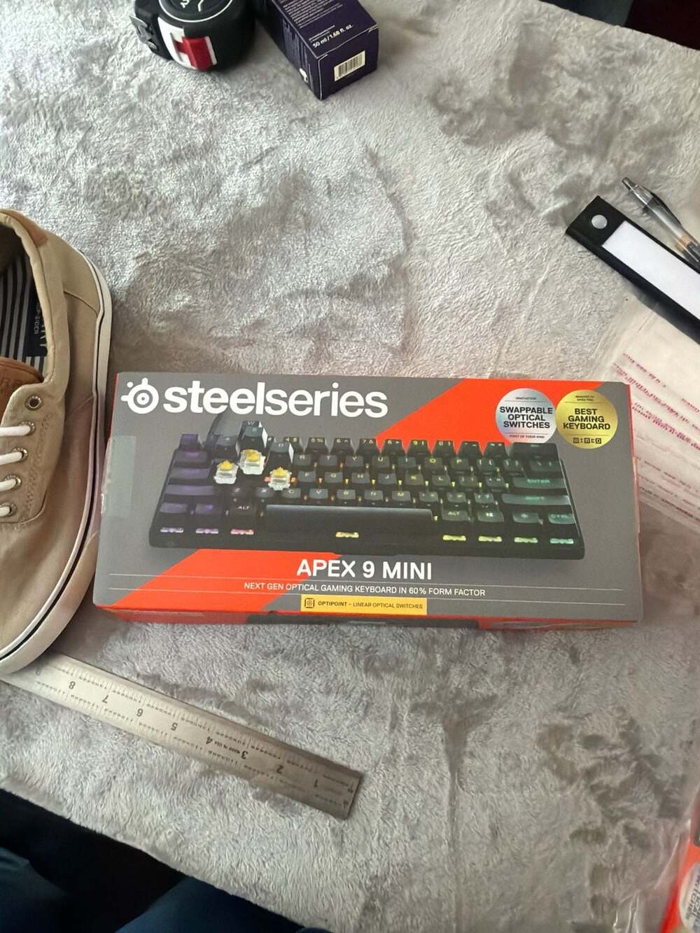 SteelSeries Apex 9 Mini 60% Optical Gaming Keyboard